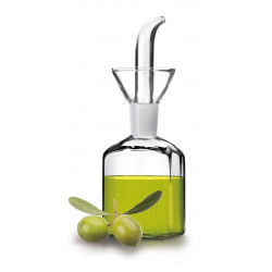 Aceitera Cristal Probeta Cuadr 250 Ml