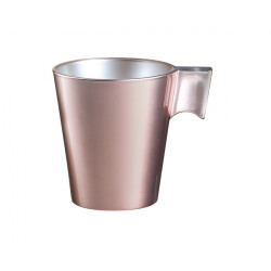 Tazon Mug Vidrio F.longo Rosa 22 Cl