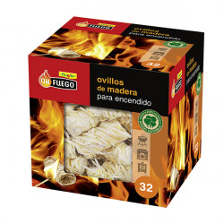 Ovillo Madera Encendido 32u.