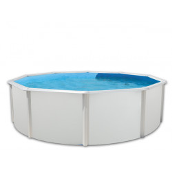 Piscina Circular Con Columnas 350x120cm