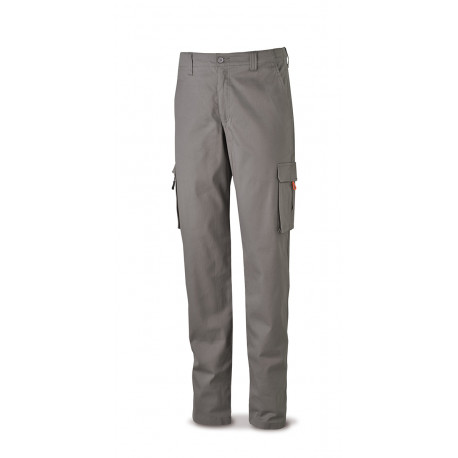 Pantalon Algodon Multib Gris 46