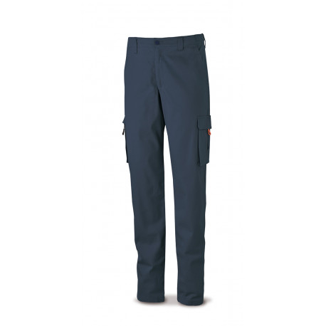 Pantalon Algodon Multib Azul 56