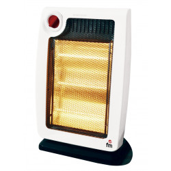 Estufa Halogena Suelo 3 Barras 1200 W