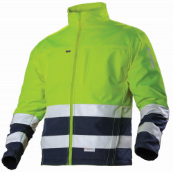 Chaqueta Softshell Alta Visibilidad Talla S