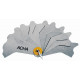 Galgas Para Cordones Soldadura 12 Laminas De 3-12mm 36-140