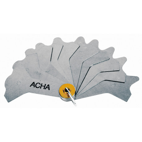 Galgas Para Cordones Soldadura 12 Laminas De 3-12mm 36-140
