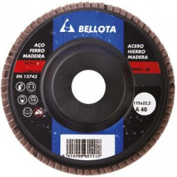 Disco Laminas Corindon Bellota 115 Mm Grano 40 50501-40