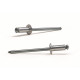 Remache Flor Ø 4,0 X 14 Aluminio / Acero  500 Pz