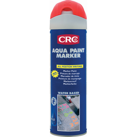 Aqua Paint Marker Fluo Rojo 500 Ml