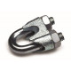 Sujetacable Galvanizado Para Cable Ø  22 - Din 741  15 Pz