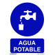 SeÑal 210x300mm Pvc Agua Potable Rd20017