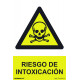 SeÑal 210x300mm Pvc Riesgo De IntoxicaciÓn Rd30002