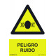 SeÑal 210x300mm Pvc Peligro Ruido Rd30012