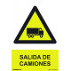 SeÑal 210x300mm Pvc Salida De Camiones Rd30023