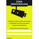 SeÑal 210x300mm Pvc Zona Videovigilada Rd30042