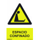 SeÑal 210x300mm Pvc Espacio Confinado Rd30071