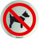 SeÑal Ø 70mm Inox Adh Prohibido Perros Rd797024