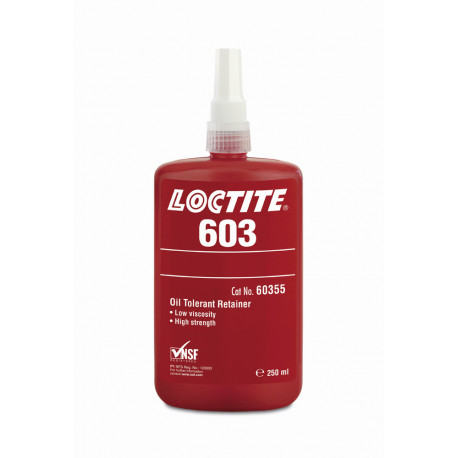 Retenedor Montajes Ajuste De Piezas Aceitadas Loctite 603