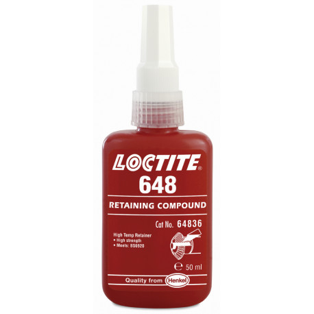 Retenedor Alta Temperatura Loctite 648