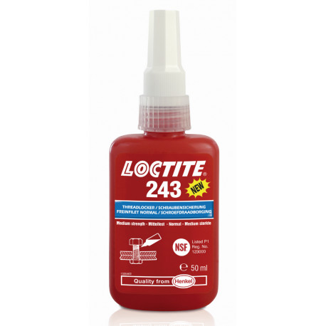 Fijador Resistencia Media Piezas Aceitadas Loctite 243