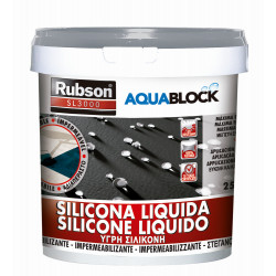 Silicona LÍquida Aquablock  25 Kg Gris
