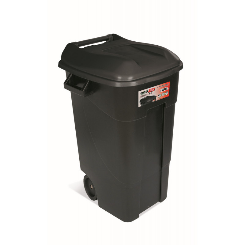 Eco Tayg Cubo de basura 100 L. NE/AM. C/Pedal