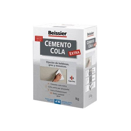 Cemento Rest. Cola 2 Kg Gr Polvo Aguaplast