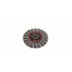 Cepillo Disco Hs Trenzado Acero Gris M14 Ø115mm Hsr0115km14
