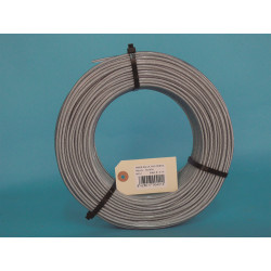 Cable Acero Galva Plastif 6x7+1  Ø 5x7mm 100m