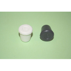 Contera Plastico Redonda Blanca 12 Mm.11512