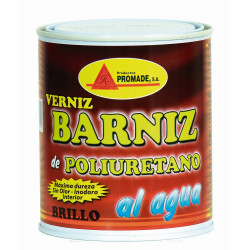 Barniz Madera Int Poliu Al Agua Brillo 750ml Abpb104 Promade