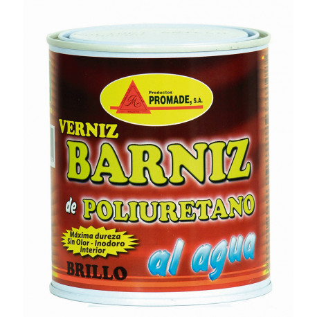 Barniz Madera Int Poliu Al Agua Brillo 750ml Abpb104 Promade