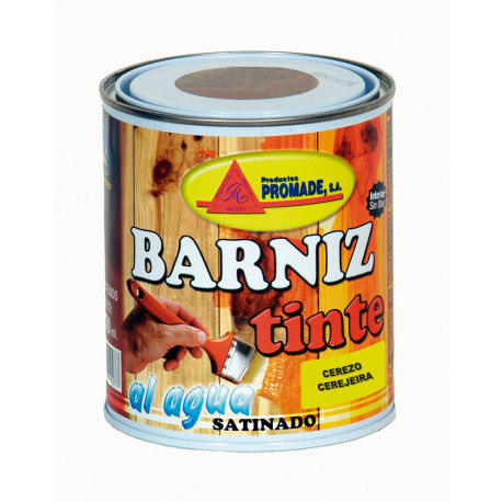 Barniz Tinte Int Satina Agua 375 Ml Cerezo Abat303 Promade