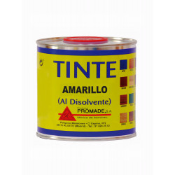 Tinte Al Disolvente 375 Ml Amarillo Atin303 Promade