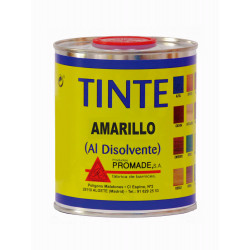 Tinte Al Disolvente 4 Lt Amarillo Atin306 Promade