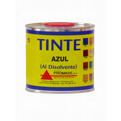 Tinte Al Disolvente 375 Ml Azul Atin203 Promade