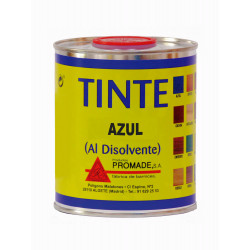 Tinte Al Disolvente 4 Lt Azul Atin206 Promade