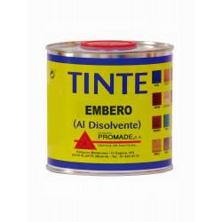 Tinte Al Disolvente 375 Ml Embero Atin133 Promade
