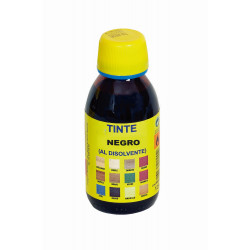 Tinte Al Disolvente 125ml Negro Atin171 Promade
