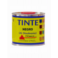 Tinte Al Disolvente 375 Ml Negro Atin173 Promade