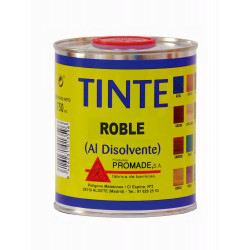 Tinte Al Disolvente 750 Ml Roble Atin124 Promade