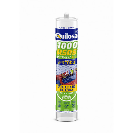 Adhesivo Sella Polim Blanco 1000 Usos Quilosa 290ml 15909