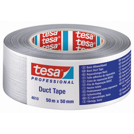 Tesa® 4610 Cinta Americana BÁsica Gris 50 M X 50 Mm