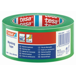 Tesa® 60760 Cinta SeÑalizaciÓn Temporal Verde 33 M X 50 Mm