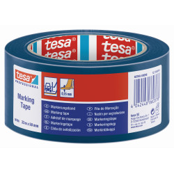 Tesa® 60760 Cinta SeÑalizaciÓn Temporal Azul 33 M X 50 Mm