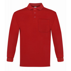 Polo M/ Larga Rojo S Polocm/101-ro-s