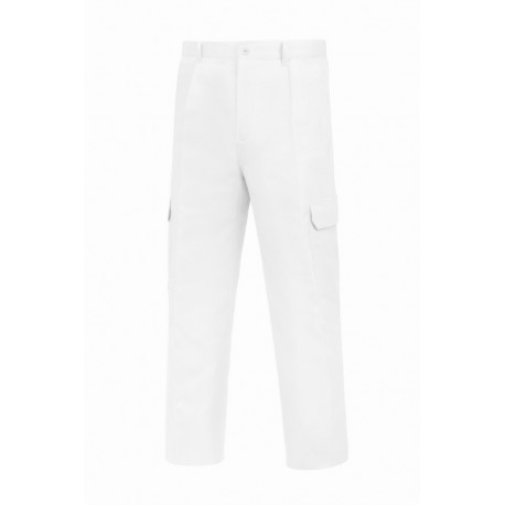 Pantalon Tergal Blanco 64 Pgm31bl64