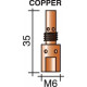 Difusor M 6 Longitud 35 Mm Apto Para Ergoplus 25 Trafimet