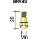 Difusor M 6 Longitud 28 Mm Apto Para Ergoplus 36 Trafimet