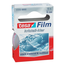 Cinta Adhesiva Tesafilm 57315 Cristalina Longitud 10 Mm Anch